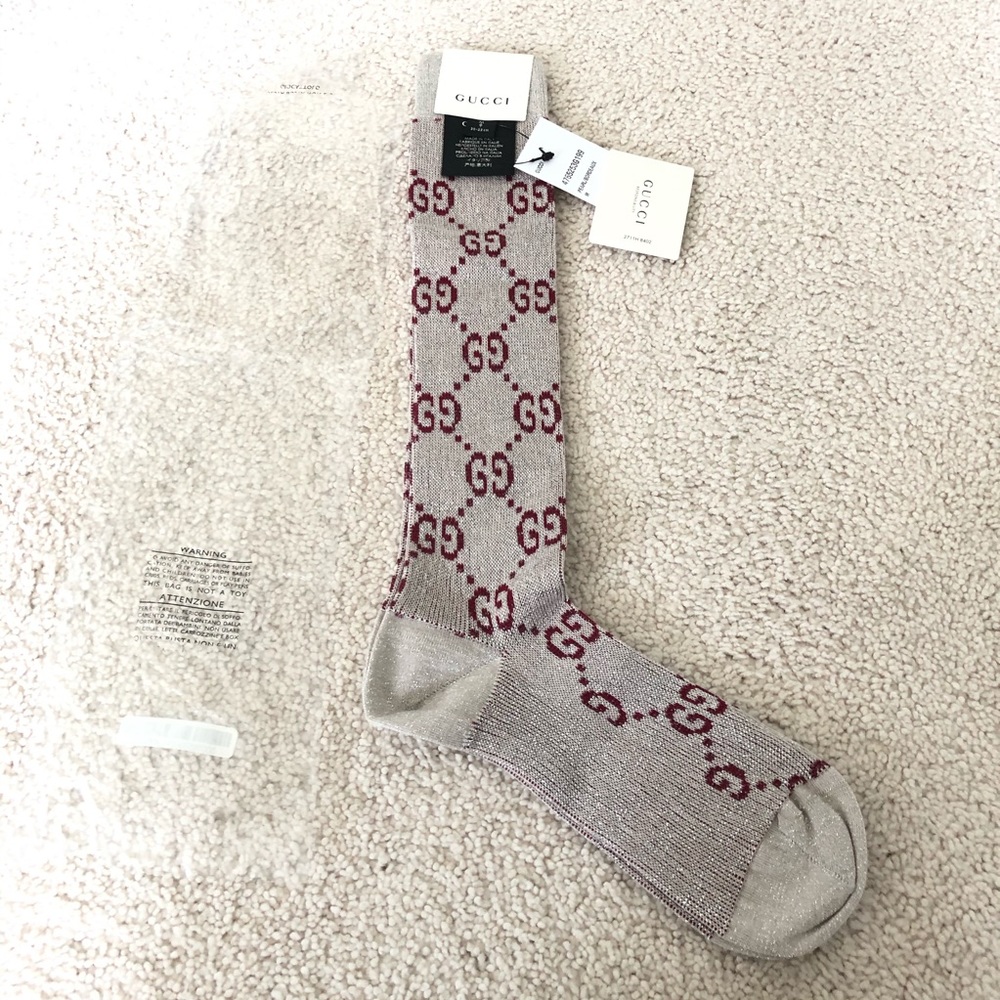 Authentic Gucci long socks - Picture 5 of 8